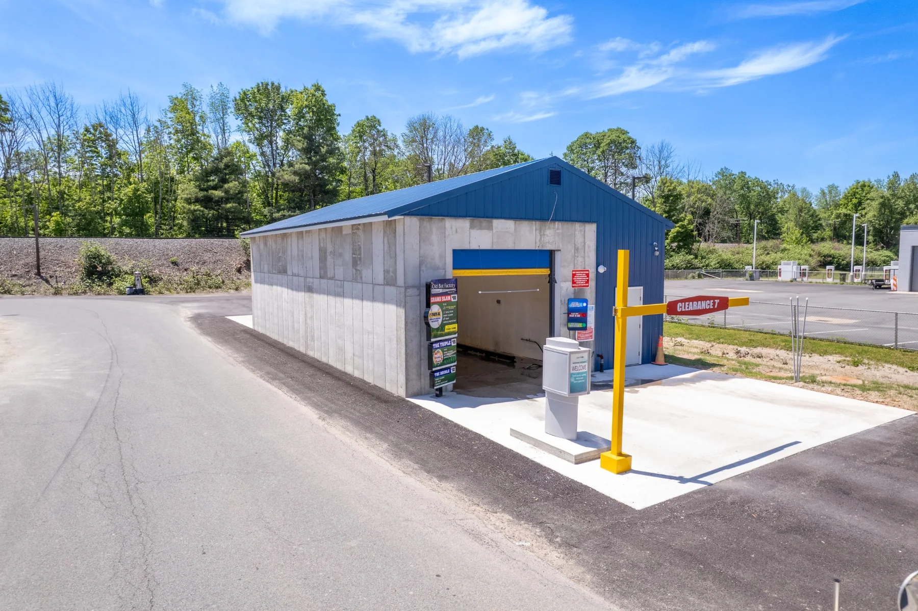 The Old Bat Factory car wash bay
